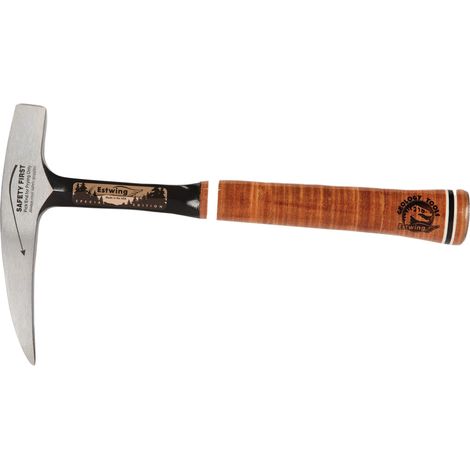 Estwing E30SE Special Edition Pointed Tip Rock Pick with Leather Grip, 22oz/624g