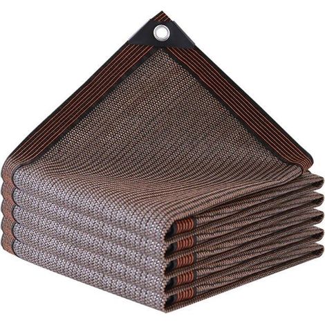 Gartenschattennetz UV-beständig, wärmeisolierend, atmungsaktives Netzgewebe, 4m x 6m