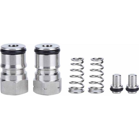 304 Stainless Steel Homebrew Keg Ball Lock Post Connector Adapter 9/16in‑18 Brewing Accessory (1/5)