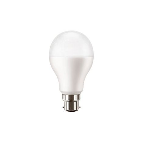 Ampoule LED B22 Standard - Dépolie - Blanc chaud - 2700K - 100W