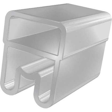 Bagues porte-reperes Transparent 23 mm pour Câble Sec. 25 mmq