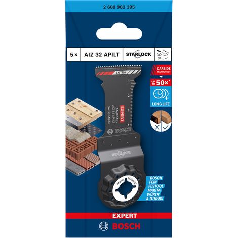 Bosch EXPERT MultiMax AIZ 32 APILT Multitool Blade 5 pcs 2608902395 (1/5)