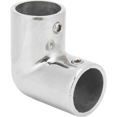 2-Wege-Bootsrampe aus Edelstahl, robuster 90-Grad-Winkel, polierte Oberfläche, 22-mm-Schlauchanschluss für Boote (1/5)
