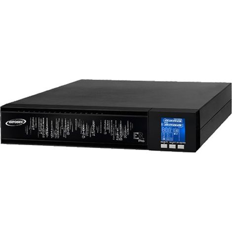 Onduleur Infosec E3 Pro 1000 RT Double conversion (en ligne) 1 kVA 900 W 3 prise(s) CA (1/3)