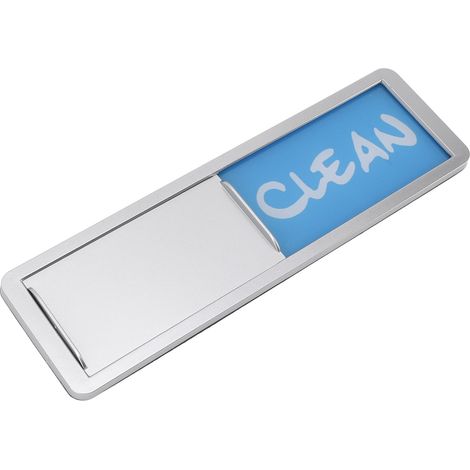 Aimant pour lave-vaisselle « Propre/Sale », en acier inoxydable anti-rayures, avec ruban adhésif type 1 (1/5)