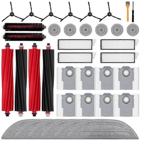 Kit d'accessoires pour pièces de rechange pour aspirateur robot Roborock S8 MaxV Ultra