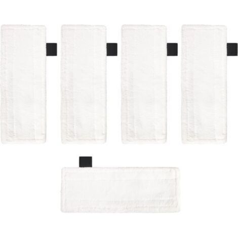 Set di 5 panni in microfibra compatibili con i pulitori a vapore Karcher EasyFix SC2 SC3 SC4, panni di ricambio per scope a vapore, accessori per la pulizia