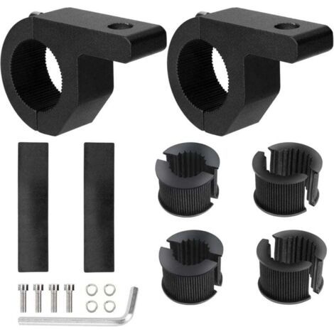 Support de Montage de Lumière Travail 19-32mm Universelle Pince de Tube de Barre Fixation pour Tout-terrain Voiture Camion Moto 2 Pièces (1/5)