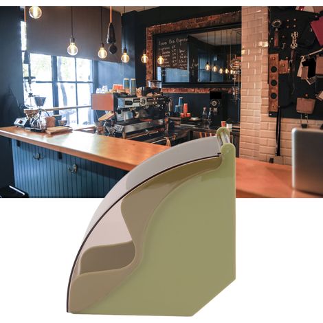 Staubdichter Kunststoff-Filterhalter mit Deckel, Filterbox für Filterkaffee, Filteraufbewahrungsbox, grün (1/5)