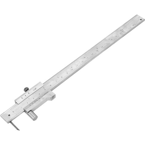 Outil de mesure : pied à coulisse portable en acier inoxydable 0‑Règle à pied à coulisse de 200 mm avec traceur (1/5)