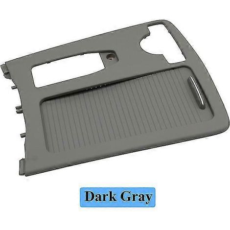 Accoudoir de voiture avec porte-gobelet et garniture de volet pour Mercedes-Benz W204 C180 C200 C300 W207 E W212 E260 E300 (conduite à gauche) - Référence : 2046800107  Gris foncé (1/5)
