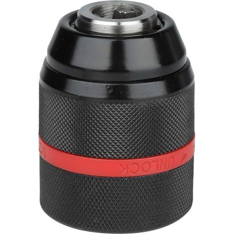 Bohrfutter, Schnellspannbohrfutter, 1/2-20UNF 2-13mm Schnellspannbohrfutter mit Spannmechanismus, Akku-Bohrfutter, selbstspannendes Bohrfutter für vielfältige Anwendungen