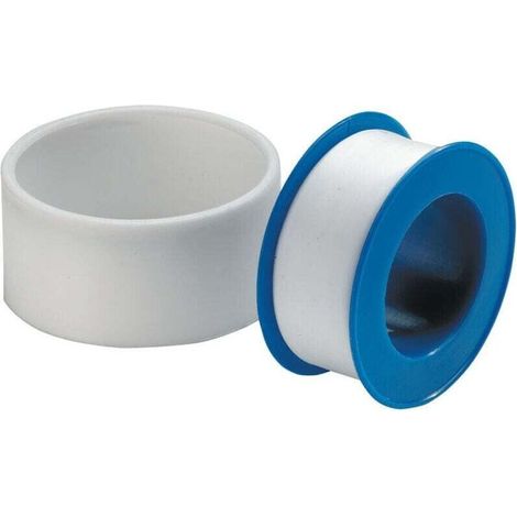 Lot de 3 rouleaux de ruban d'étanchéité professionnel en téflon (PTFE) pour filetages -
