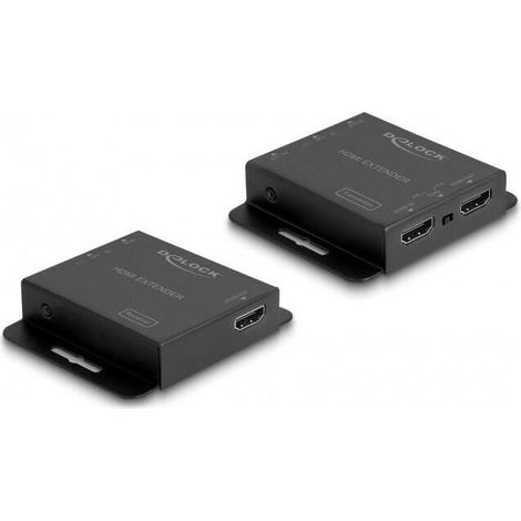 Extensor HDMI - DELOCK - 65832 - 4K 30 Hz - Cat.6 - Blanco (1/4)