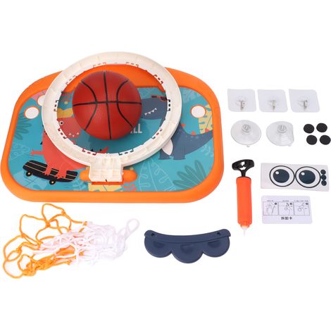 Panier de basket mini enfant suspendu pliable portable pour exercice intérieur (1/5)