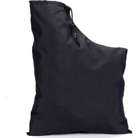 Sacchetto per soffiatore di foglie, sacchetto per aspirapolvere, sacchetto di raccolta per aspiratore di foglie, sacchetto per aspiratore di foglie con cerniera e coulisse, Oxford impermeabile (60 x 4 (1/5)