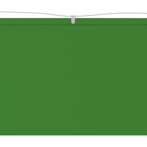 Auvent Marquise vertical, Store Banne pour Jardin Balcon Terrasse, Vert clair 100x1000 cm Tissu oxford OIB2287E (1/3)