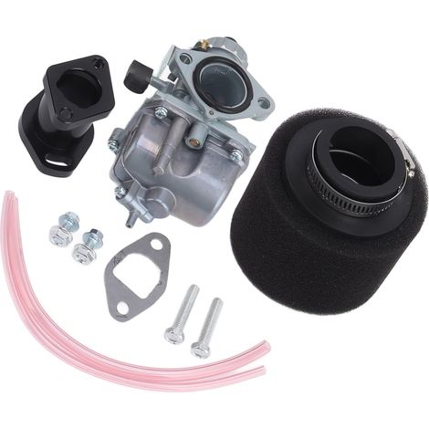 Filtre à air Carburateur Vis Ensemble Aluminium Acier ABS pour Go Kart 212cc GX200 196cc Mini Moto (1/5)