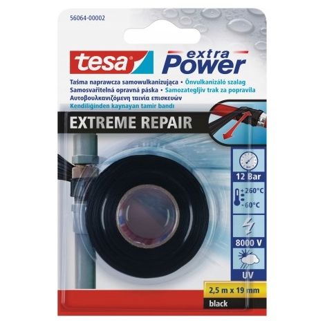 Ruban de réparation auto-adhésif TESA, autovulcanisant, 2,5 m x 19 mm