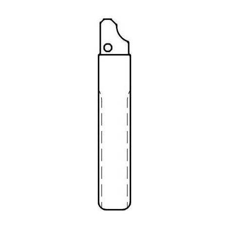 CHIAVE FLIP AUTO CITROEN HU107T SILCA