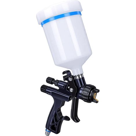 HVLP Spray Gun, 1.3 mm Nozzle, 600 ml Cup (1/5)
