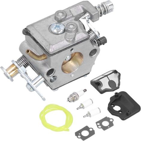 Kit de carburateur de remplacement pour tronçonneuses Husqvarna 36, 137E, 141, 142E – Matériaux durables – Installation facile - 141LE (1/5)