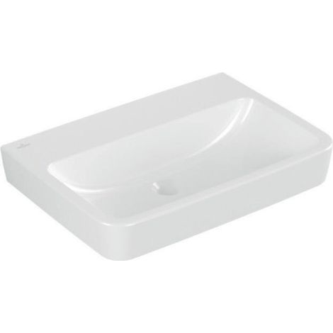 V&B Waschtisch O.NOVO 650x460mm o HL o ÜL weiß AntiBac C+ (1/3)