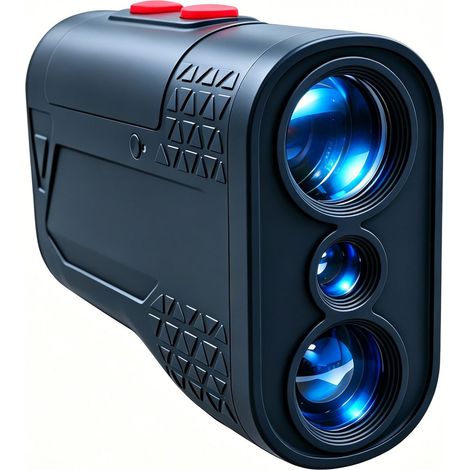 Télescope portable rechargeable, télémètre laser d'extérieur, modèle pour balles de golf infrarouges, nouveau modèle - noir.