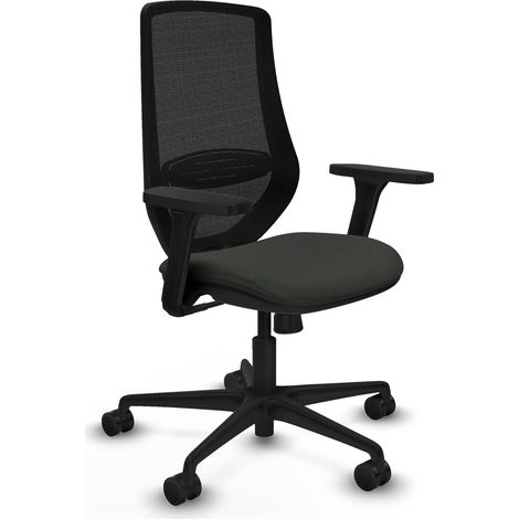 Piqueras y Crespo Sedia Ufficio Mardos Nero Comfort