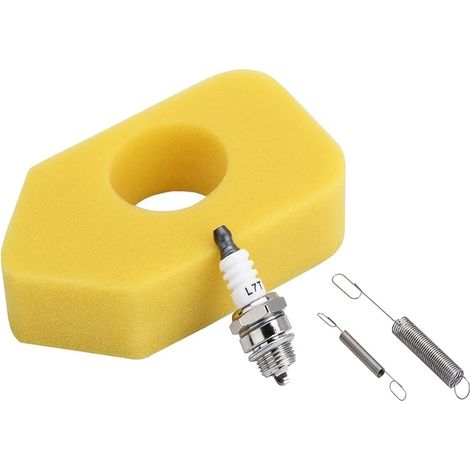 Ressorts Filtre à Air Bougie pour Briggs & Stratton Classic Sprint 698369 691859 692211 Moteurs Série 450-675 (filtre à air & bougie & Ressorts) (1/5)