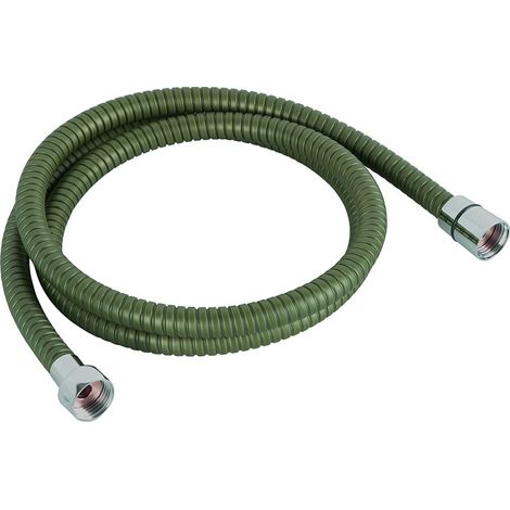 Flessibile da 150 cm in acciaio con rivestimento in pvc verde (1/3)