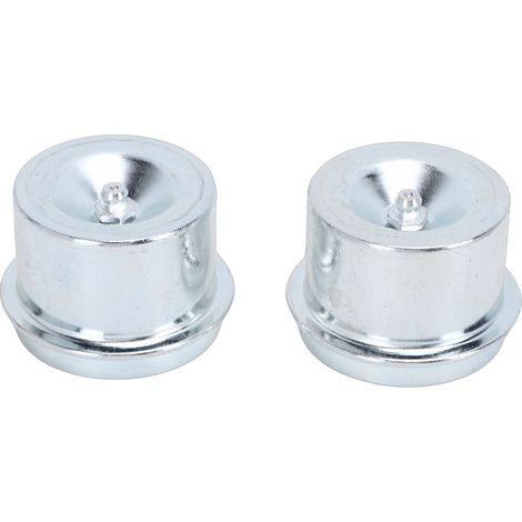 Bouchons de graisse d'essieu de 1.98 pouces, 2 pièces, raccord anti-poussière de moyeu de remorque pour la plupart des essieux Standard de 2000 à 3500 Lb (1/5)