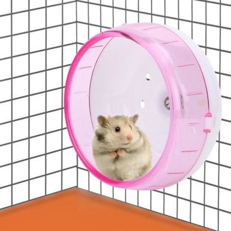 Roue de course pour hamster - Atyhao - Plastique - Super silencieuse - 11.5x11.5x9cm (1/4)