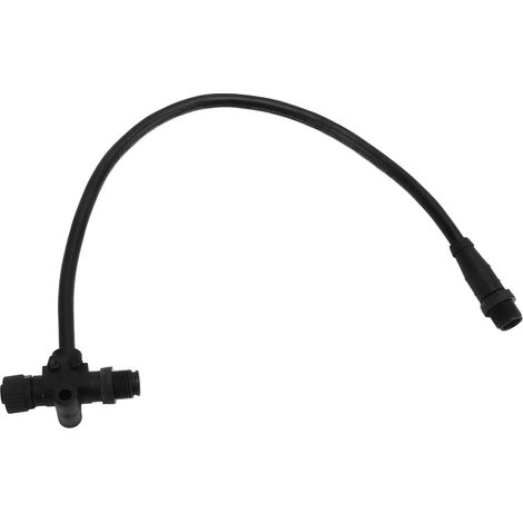 Câble de dérivation principal avec connecteur en T 5 broches vers connecteur M12, étanche IP67, pour réseaux NMEA 2000 (1/5)