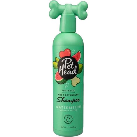 Pet Head Shampoo Furtastic per cani dal Pelo Riccio e Lungo  Profumo di anguria Idrata e districa il pelo  Ingredienti Naturali e Vegani Formula delicata per cuccioli  300ml