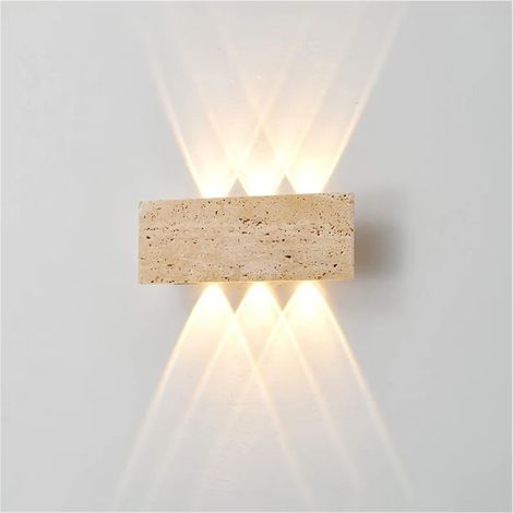Applique murale LED étanche pour jardin extérieur, style rétro, idéale pour la décoration intérieure et extérieure de la chambre ou de la maison. (1/5)