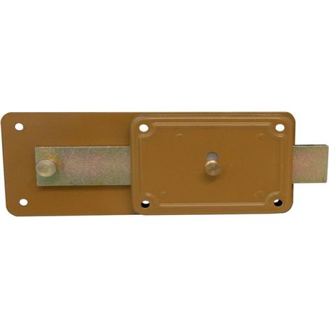 Facchinetti serratura a spingere destra 50mm ferroglietto cilindro fisso 6 mandate senza scrocco (1/4)