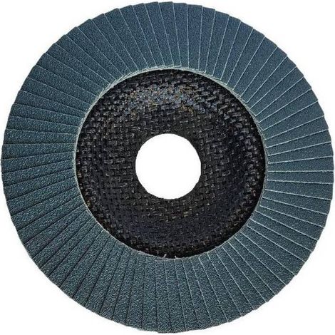 Disque à Lamelles 125 mm - Gr. 80 - Idéal pour Meulage et Finition - Longue Durée - D-Work (1/2)