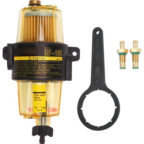 Séparateur huile-eau pour moteurs hors-bord, filtre en papier PA66 et joint nitrile, réduction de friction (1/5)