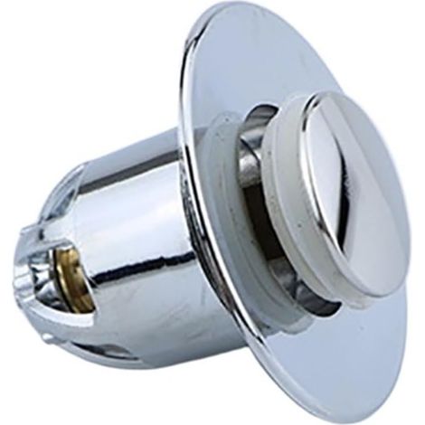 Bonde pop-up, 4,3 cm, 40 mm, inox, attrape-cheveux, universel (1/5)