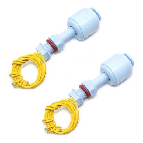 Water Level Sensor, Both AC220V and AC/DC24V Circuit, Can Be Used for Hydroponics, Gardening, Aquarium, Pool, Tank 52mm (1/5)