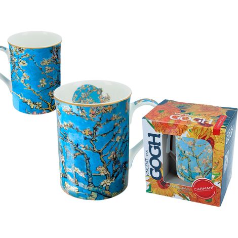 Taza clásica de porcelana NUEVA VAN gogh té de almendras florecientes (1/3)