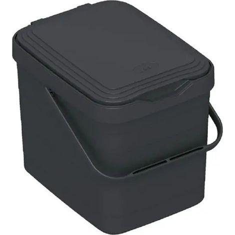 Wandmüllbehälter 8L in anthrazit