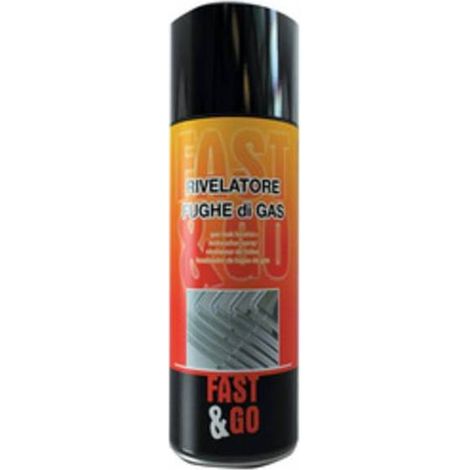 12 x FASTGO RILEVATORE FUGHE DI GAS 400 ML