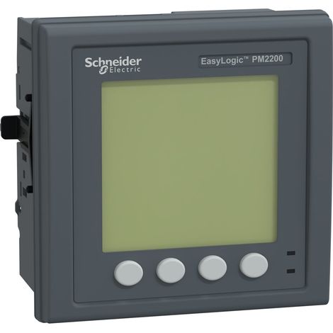 Medidor de potencia EasyLogic PM2230, hasta 31H, LCD, RS485, clase 0.5S, IP54