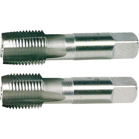 Set de tarauds manuels G 1/2" 2 pieces