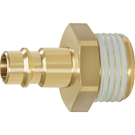 Stecknippel AG, M 12,5 mm (1/2"): 22 m (1/2)