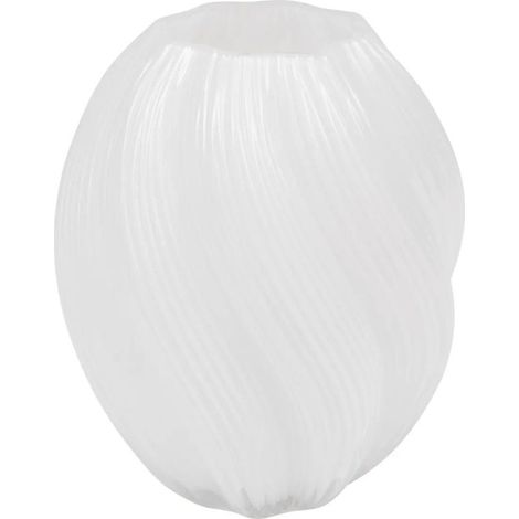 Vase Design en Verre "Valma" 21cm Transparent (1/2)