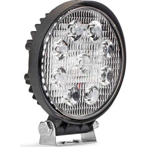Lámpara de trabajo LED tipo reflector AWL06, 9 LED, 12V/24V, amio-02420 (1/5)