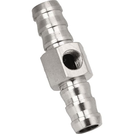 Raccord en T 304 acier inoxydable, adaptateur haute performance pour jauge de pression carburant ou capteur, 1/2 pouce compatible avec diamètre intérieur 12,7 mm (1/5)